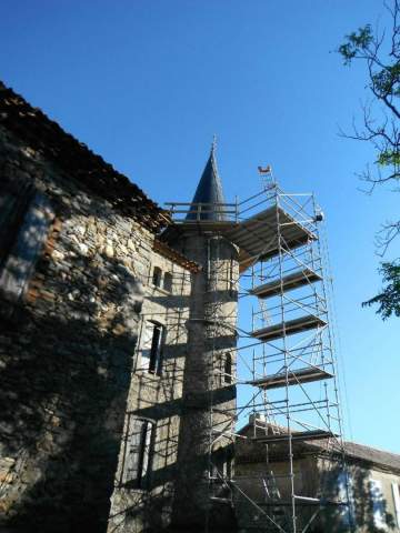 Pose de tuiles ardoises et plates à Castelnaudary