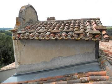 Pose de tuiles canal à Castelnaudary