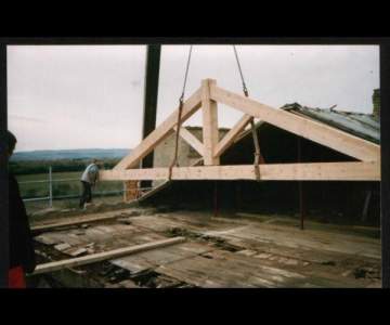 Création de charpente traditionnelle près de Toulouse